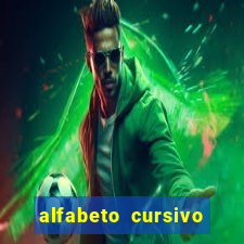 alfabeto cursivo pontilhado para imprimir pdf